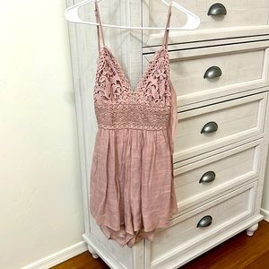 Open back romper short body suit